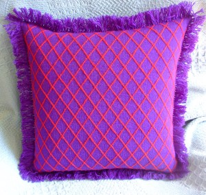 ms slikie - red hat pillow back