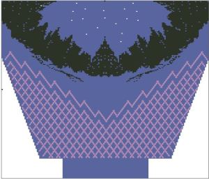 northern lights sweater sleeve