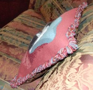 sparky pillow finished - relief demo