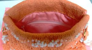 becky's finished purse- inside