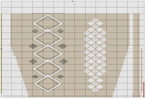 rattlesnake-sock-chart-upper-leg